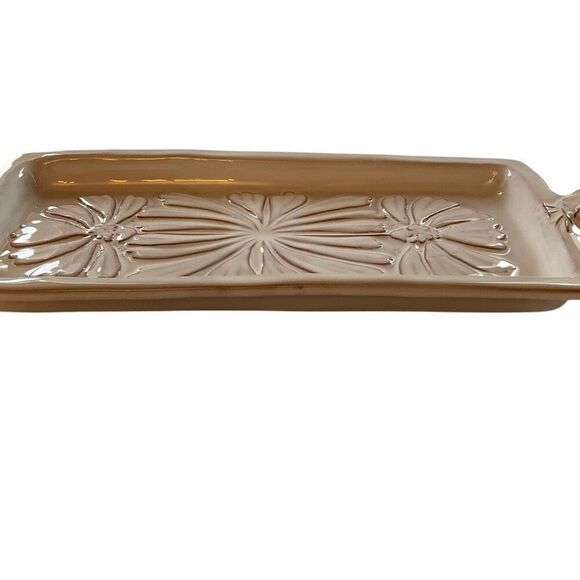 Ceramiche Virginia Pottery Tray. Cream. Made in Tuscany. Beautiful - Picture 5 of 11